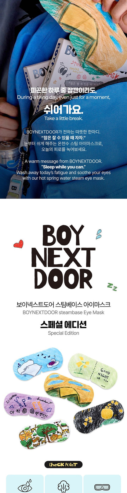 BOYNEXTDOOR - Steambase Eyemask Special Edition