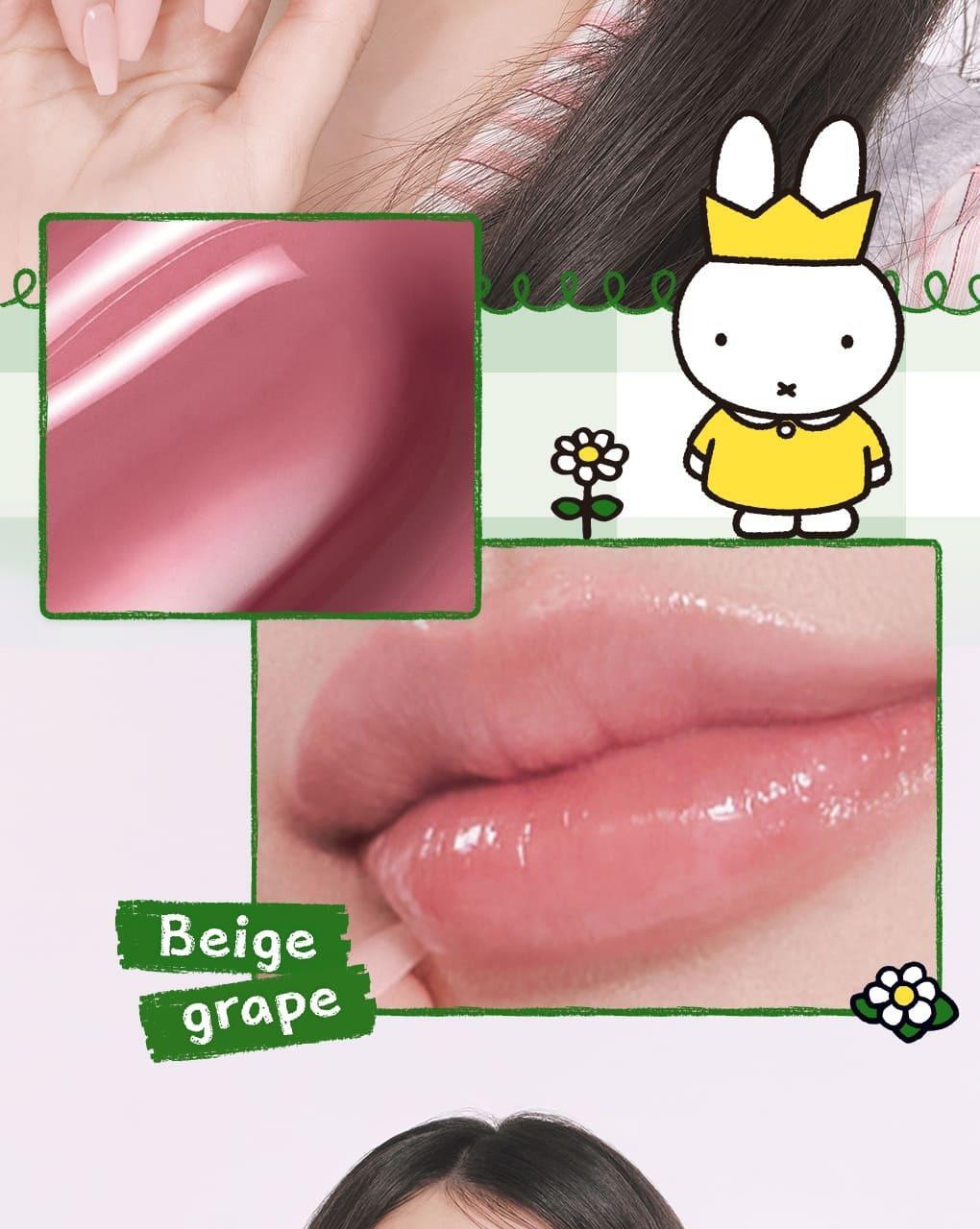 rom&amp;nd X Miffy - The Juicy Lasting Tint