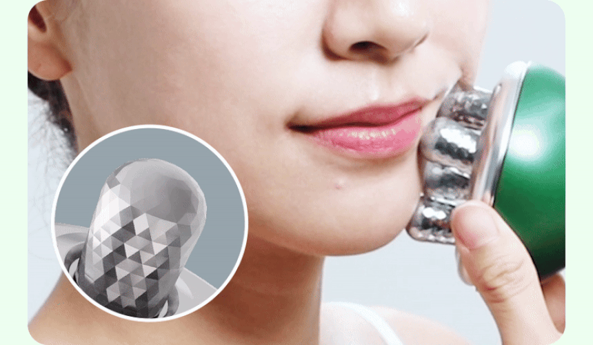 pulymph - EMS Face &amp; Neck Lymphatic Massager (Lymphatic Drainage &amp; V-Line Firming)