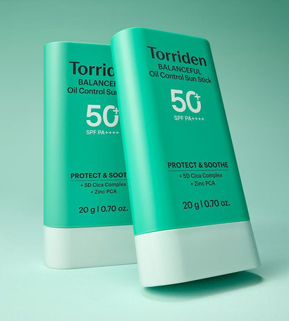 Torriden - Balanceful Oil Control Sun Stick 20g + Bulbasaur Luggage Tag (Pokémon Collaboration)