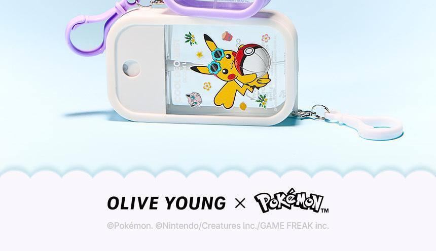 MUMCHIT - Cool Deo Mist 50ml (+ Sticker + Key Cap Keyring) (Pokémon Collaboration)