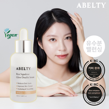ABELTY Rice Squalane Glow Double Serum