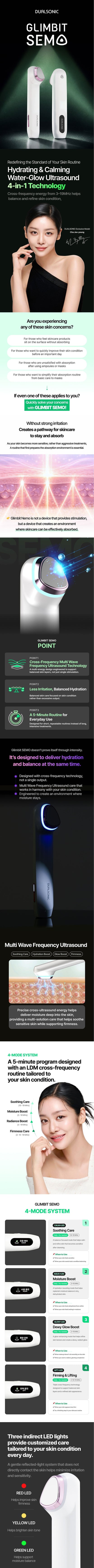 DUALSONIC - Glimbit Semo Beauty Device