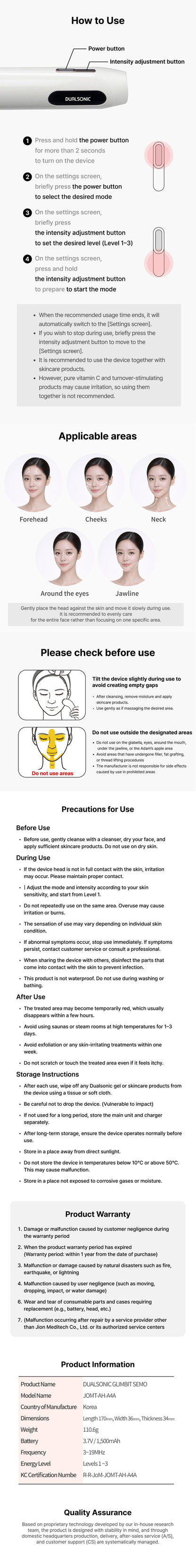 DUALSONIC - Glimbit Semo Beauty Device