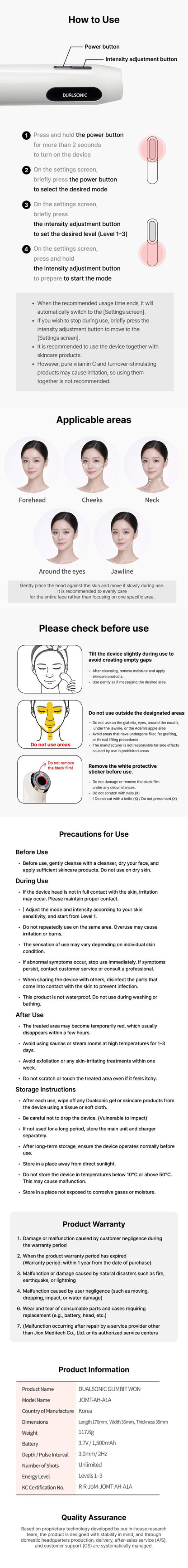 DUALSONIC - Glimbit Won Beauty Device