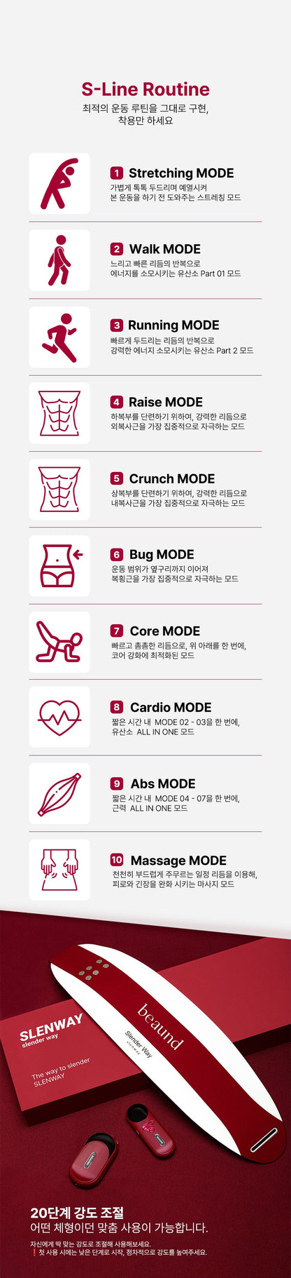 BEAUND - Slenway Beauty Device