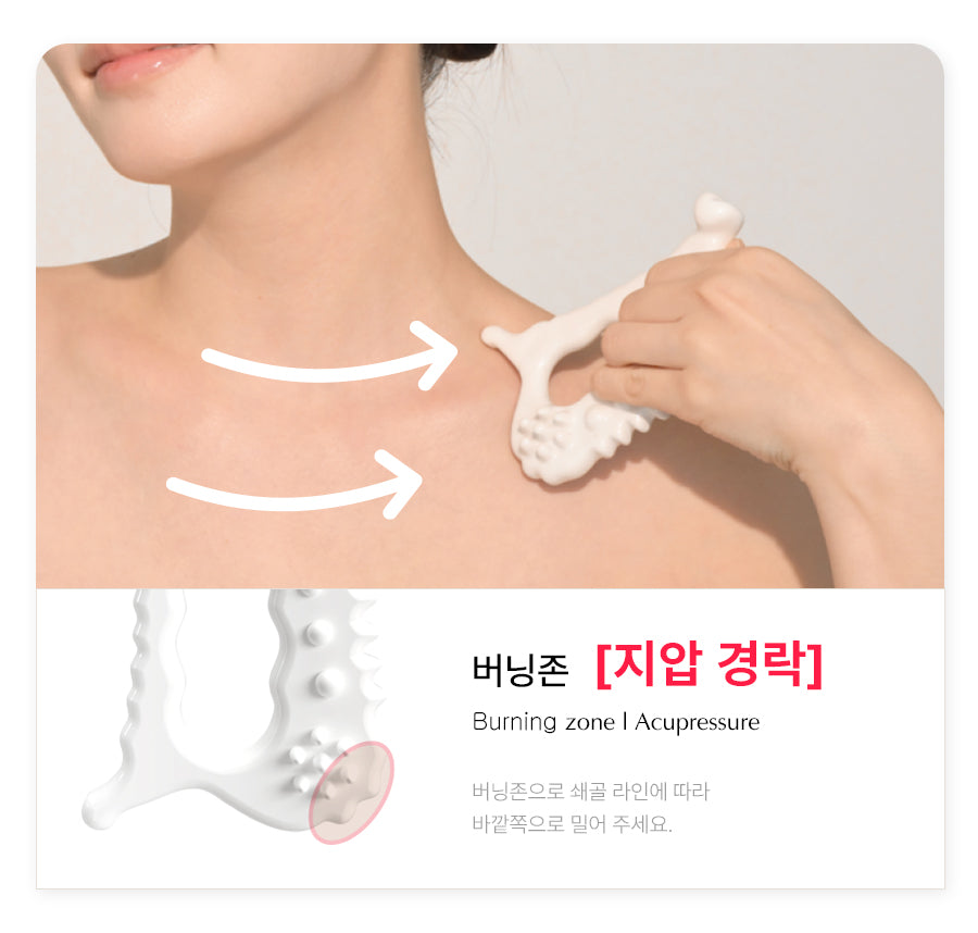 FACE FACTORY X PEANUTS - Lymphatic Drainage Facial &amp; Body Gua Sha Massager