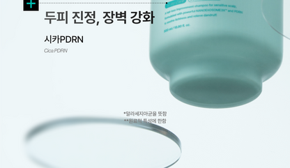 lilyeve - Scalp Turn Cica PDRN Deep Clean Shampoo 500g + 100g + Jigglypuff Pouch (Pokémon Collaboration)