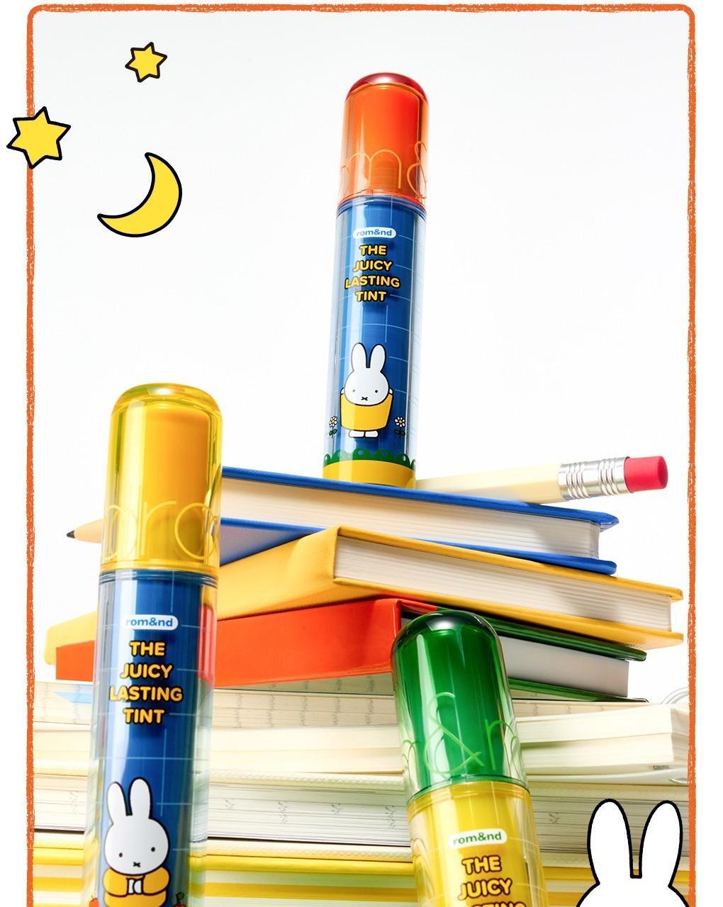 rom&amp;nd X Miffy - The Juicy Lasting Tint