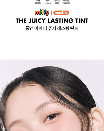 rom&amp;nd X Miffy - The Juicy Lasting Tint