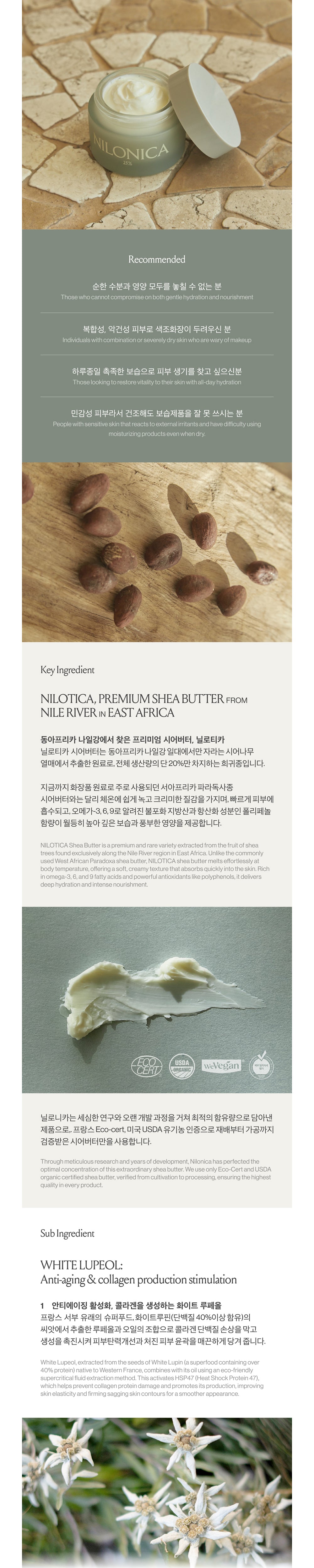 NILONICA - SHEA 25 Daily Face Cream