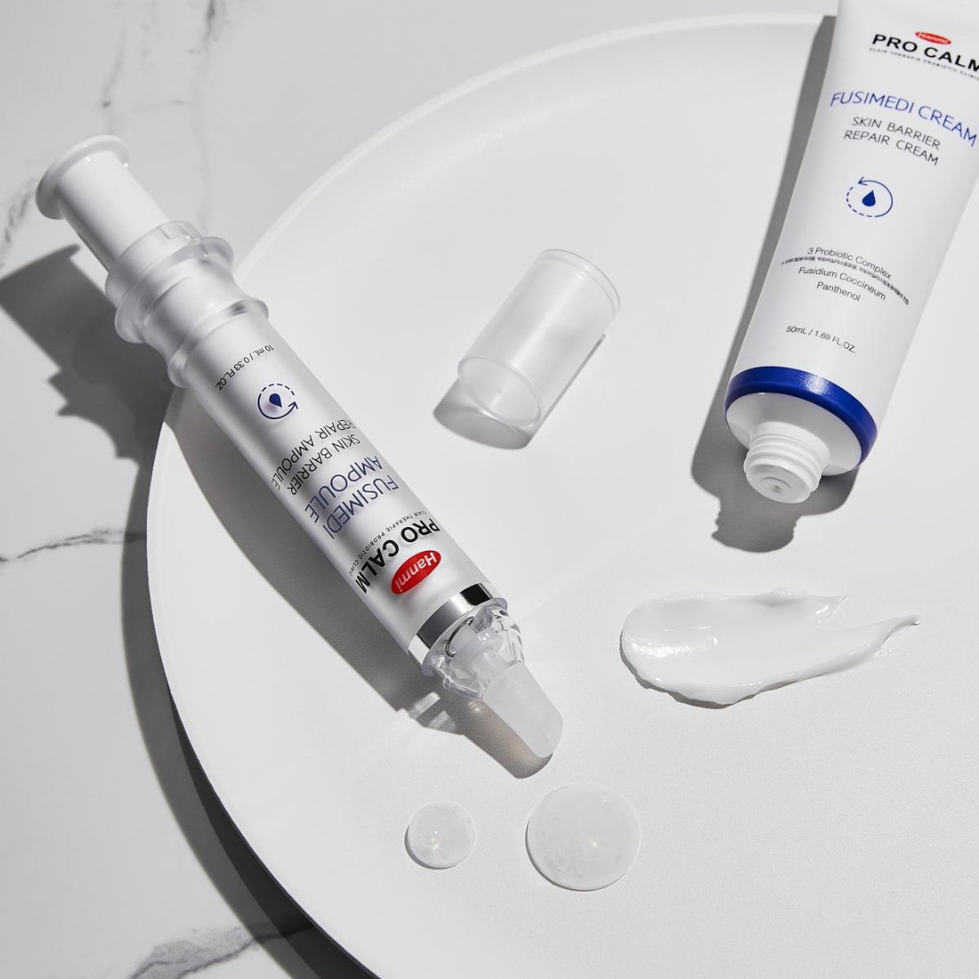 Hanmi PRO-CALM FUSIMEDI REPAIR CREAM &amp; AMPOULE