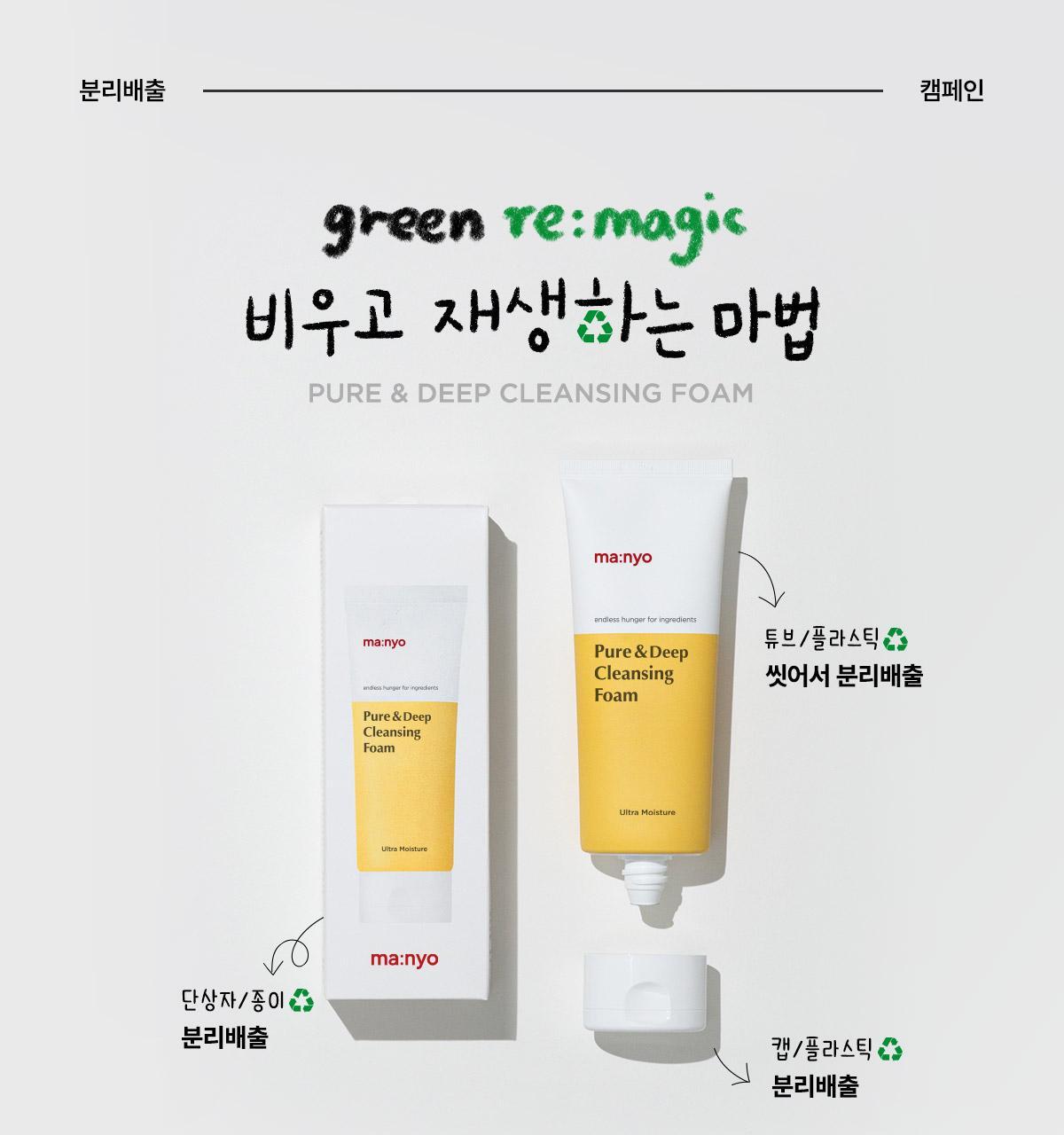ma:nyo - Pure &amp; Deep Cleansing Foam 160ml (1+1)