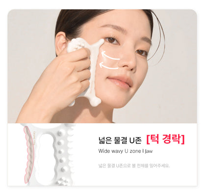 FACE FACTORY X PEANUTS - Lymphatic Drainage Facial &amp; Body Gua Sha Massager