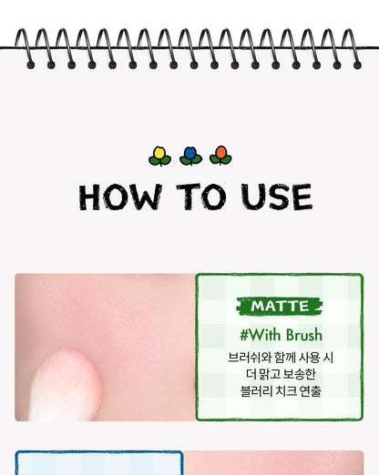 rom&amp;nd X Miffy - Miffy Better Than Cheek Blusher