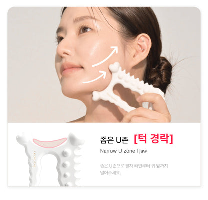 FACE FACTORY X PEANUTS - Lymphatic Drainage Facial &amp; Body Gua Sha Massager