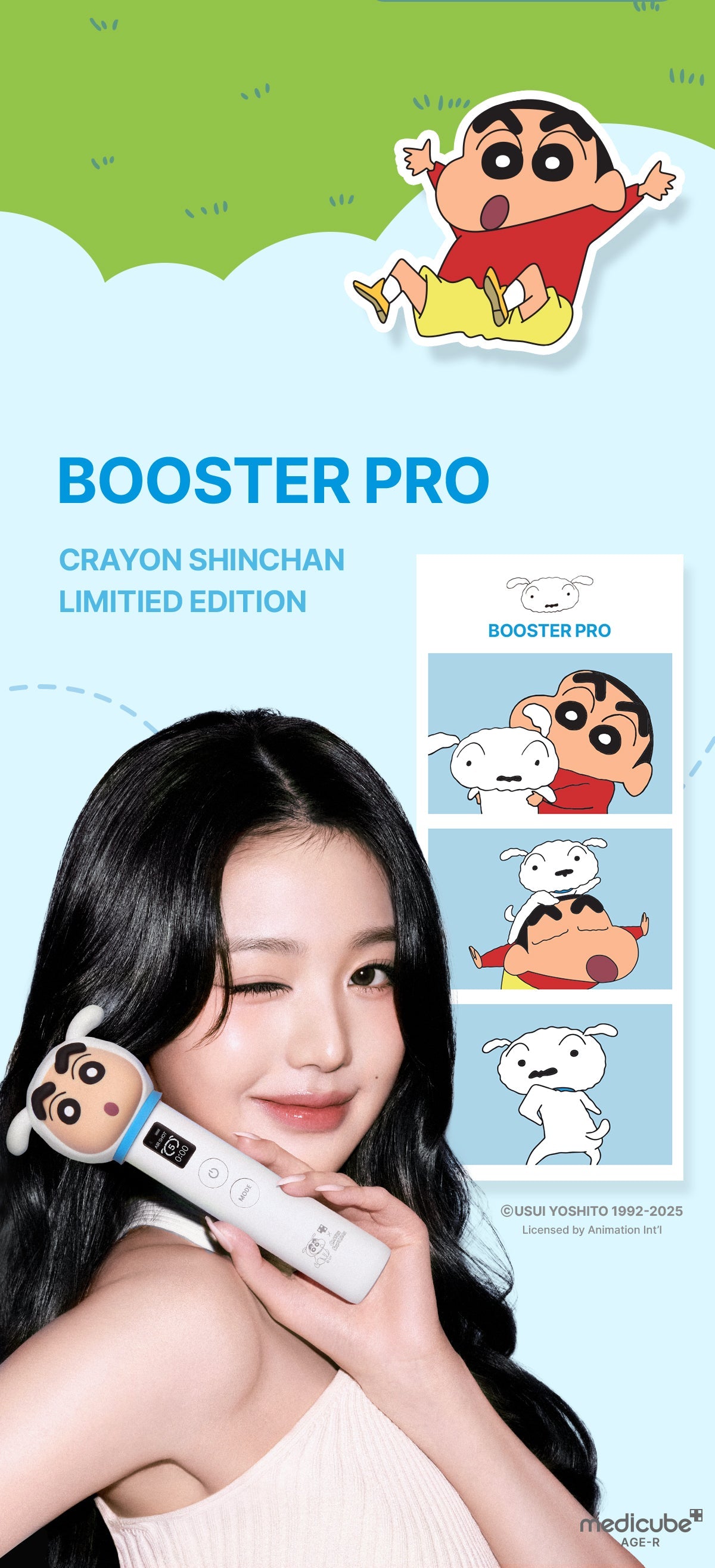MEDICUBE - Age-R Booster Pro (Crayon Shin-chan Edition)