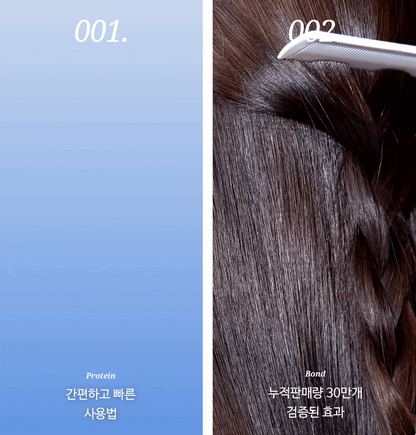 HAiR+ - Protein Bond Ampoule Essence 200ml + 50ml + Mirror &amp; Comb Set (Pokémon Collaboration)