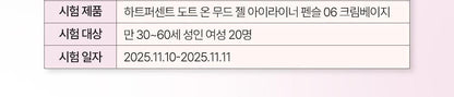 Heart Percent - Dote On Mood Gel Eyeliner Pencil (WOONHAK’s Pick)