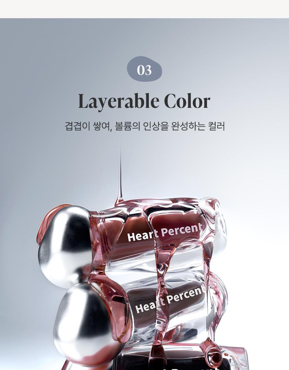 Heart Percent - Dote On Mood Over Melting Gloss (WOONHAK’s Pick)
