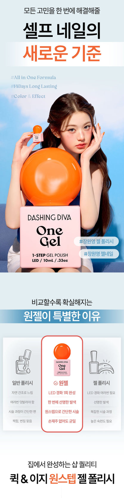 DASHING DIVA - One Gel Frozen Soda Collection (JANG WONYOUNG&