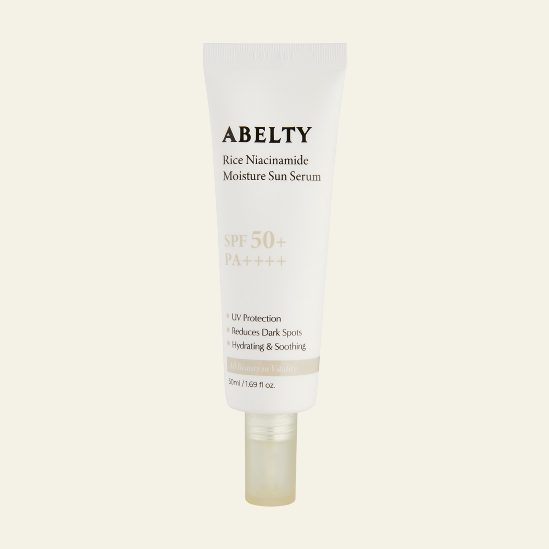ABELTY RICE NIACINAMIDE MOISTURE SUN SERUM