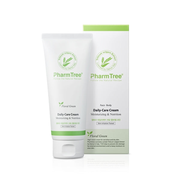 Daily Care Cream Floral Green 150ml [K-Pharmacy Item]
