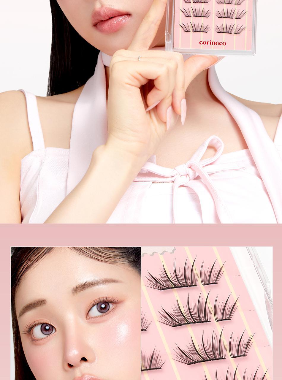 CORINGCO - TOKTOKHARA No Glue Half Eyelash