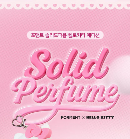 FORMENT X Hello Kitty - Forment Solid Perfume Pebble + Keyring