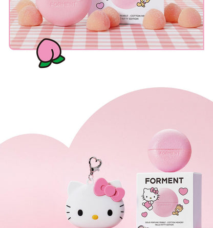 FORMENT X Hello Kitty - Forment Solid Perfume Pebble + Keyring
