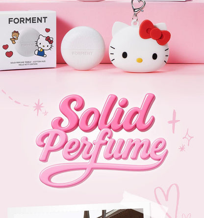 FORMENT X Hello Kitty - Forment Solid Perfume Pebble + Keyring