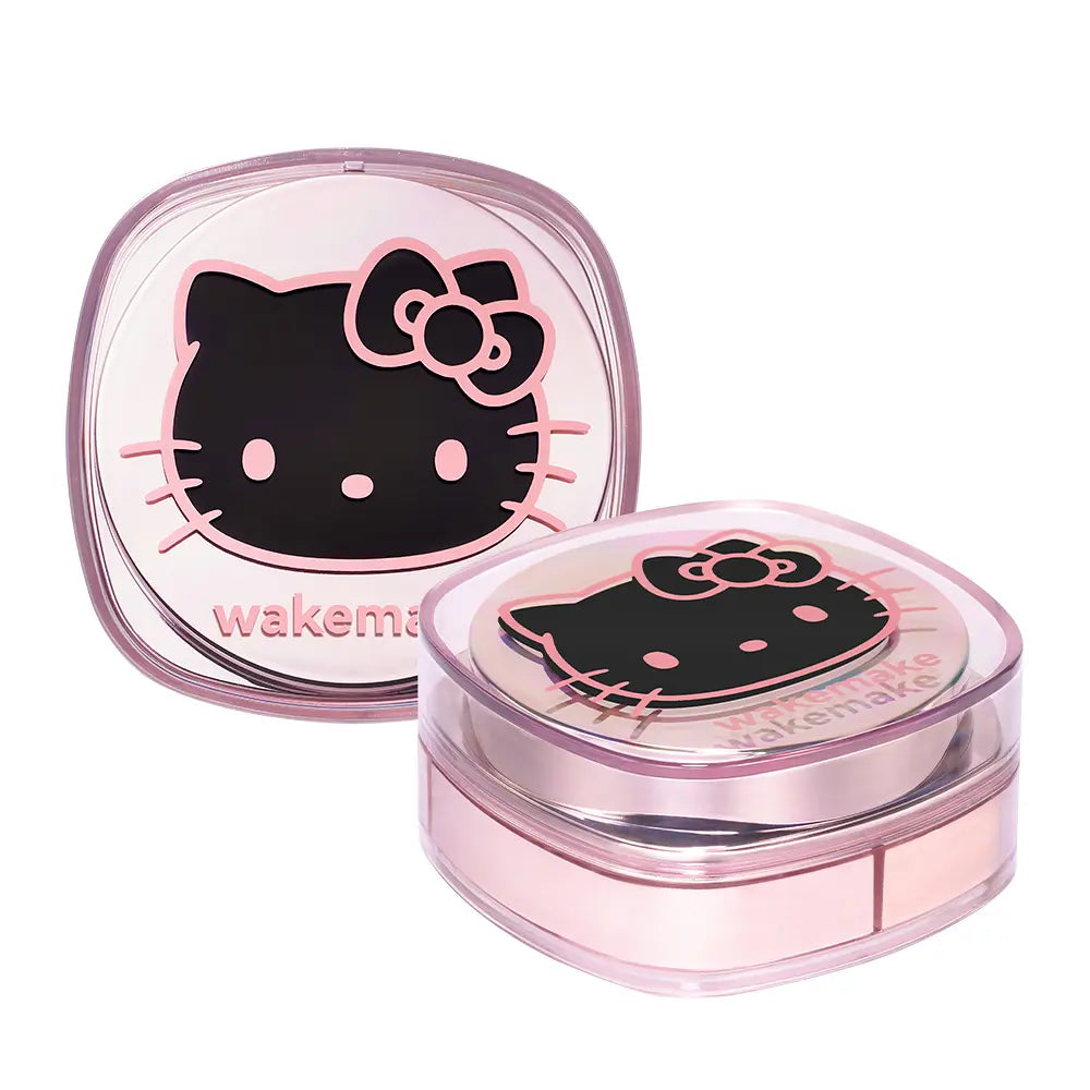 WAKEMAKE Stay Fixer Multi Color Powder Hello Kitty Black Edition 03 Satin Pink official product image