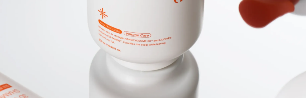 lilyeve - Grow Turn Exosome 3D Volume Shampoo 500ml + 100ml + Charmander Pouch Key Chain (Pokémon Collaboration)