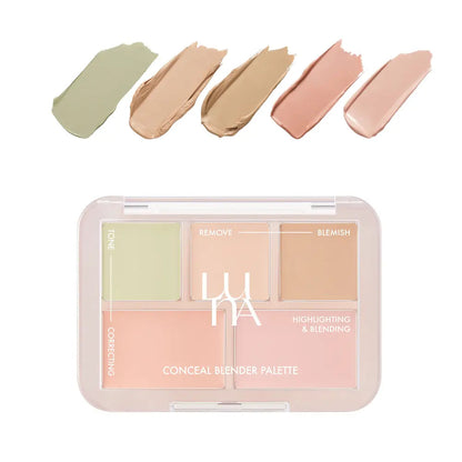 LUNA Conceal Blender Palette 01 Clear Cover