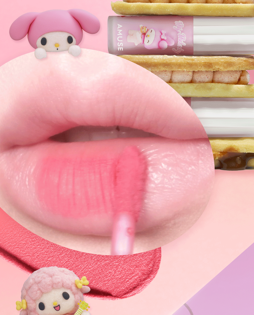 MY MELODY &amp; KUROMI SPECIAL x AMUSE - Powder Velvet Tint