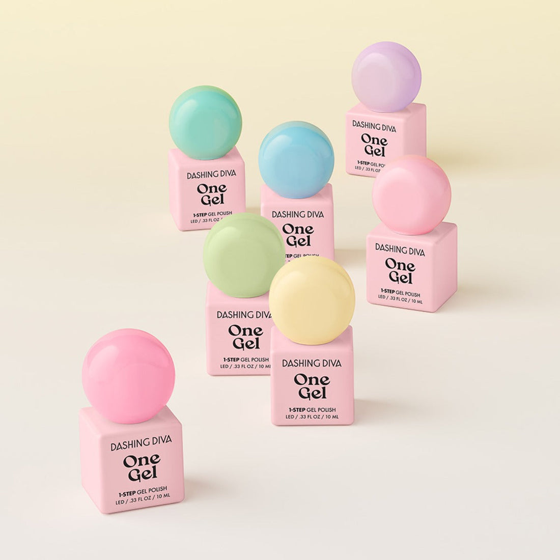 DASHING DIVA - One Gel Spring Whisper Collection (7 Colors)