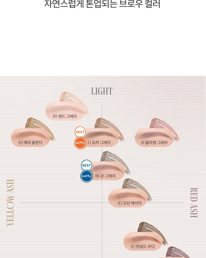 rom&amp;nd X Miffy - Han All Brow Cara