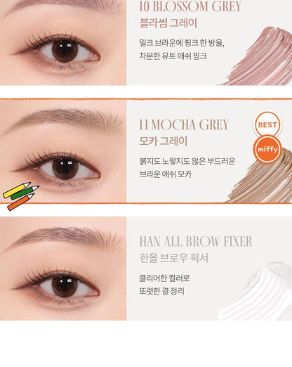 rom&amp;nd X Miffy - Han All Brow Cara