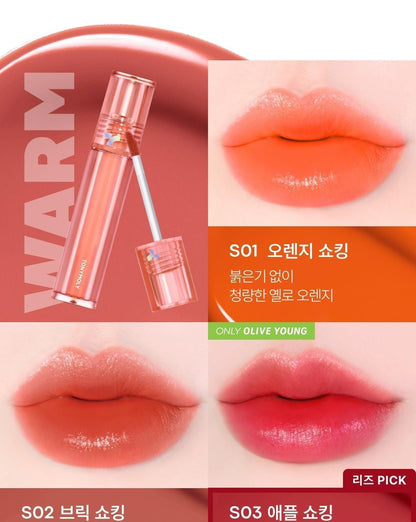 TONYMOLY - Perfect Lips Shocking Lip (22 Colors) (LIZ Pick)