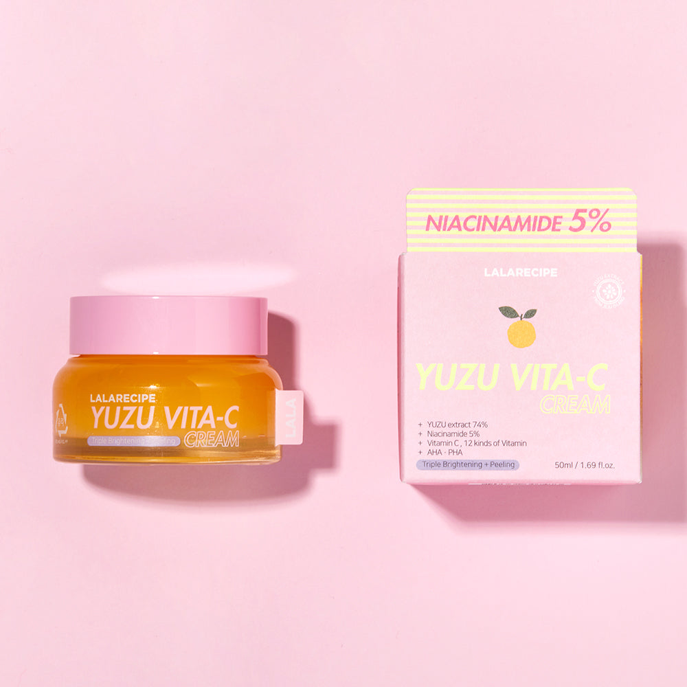 LALARECIPE - Yuzu Vita C Cream