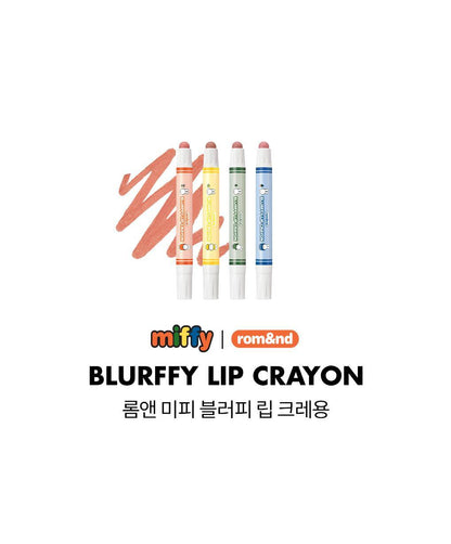 rom&amp;nd X Miffy - Blurffy Lip Crayon