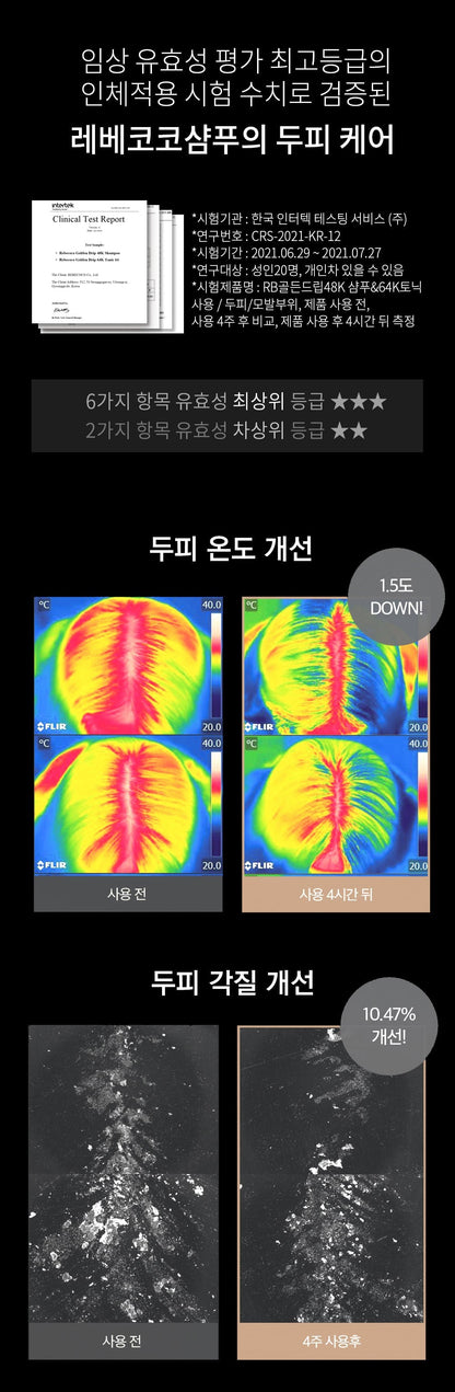 REBECOCO - Golden Drip 64K Tonic 110ml