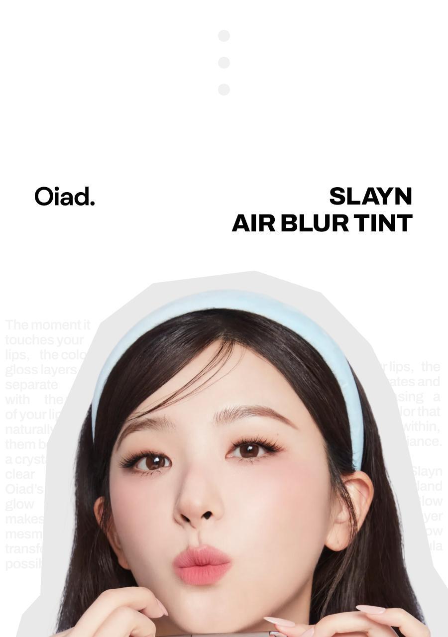Oiad X hugyourskin - Slayn Air Blur Tint