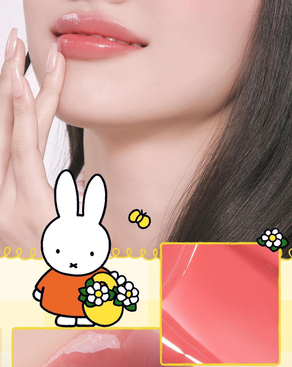 rom&amp;nd X Miffy - Miffy Glasting Color Gloss Mini