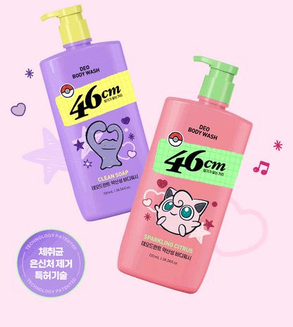 46cm - Deo Body Wash 720ml (Pokémon Collaboration)