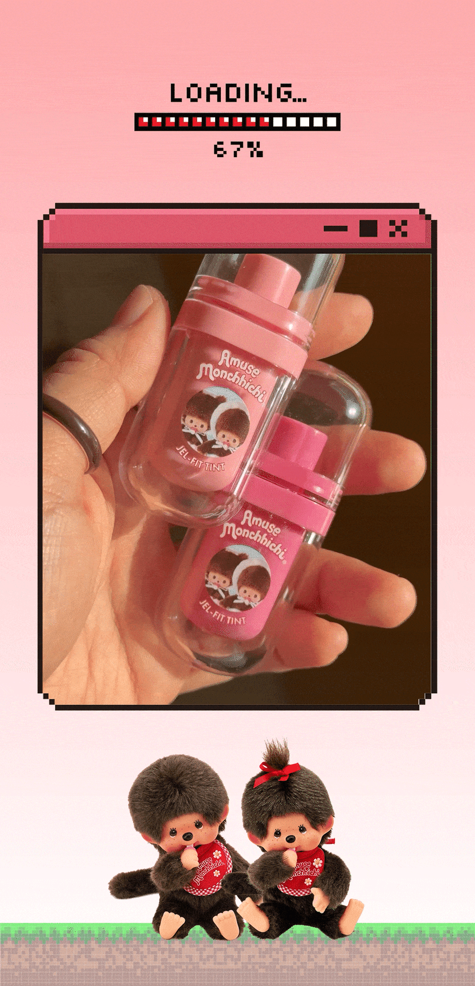 AMUSE x Monchhichi - Jel-Fit Tint