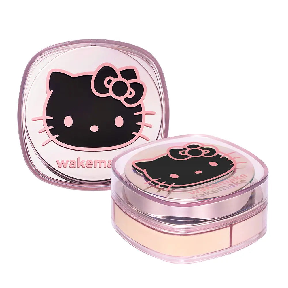 WAKEMAKE Stay Fixer Multi Color Powder Hello Kitty Black Edition 02 Light Skin official product image