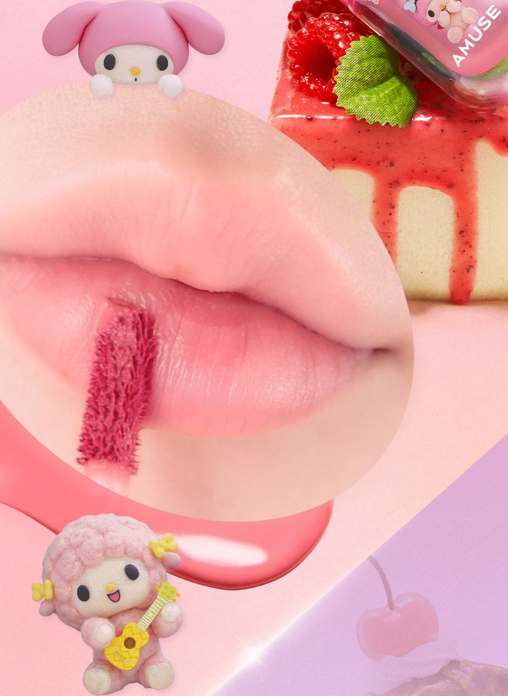 AMUSE Bebe Tint (My Melody &amp; Kuromi Special Edition)