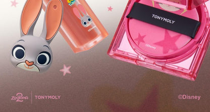 TONYMOLY - Cheek Tone Lip &amp; Cheek Duo Balm (Zootopia Edition)