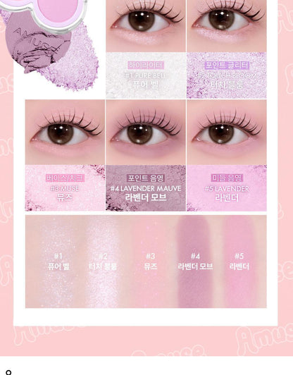 AMUSE x Monchhichi - Flora Eye Palette